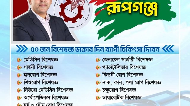 ফ্রি চিকিৎসা সেবা ক্যাম্প -২০২৬ইং