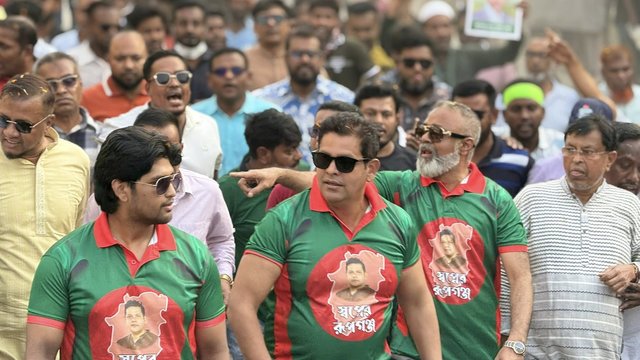 নির্বাচনী পথসভা ও গণসংযোগ।