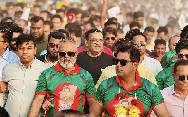 তারাবতে দিপু ভূইয়ার গণসংযোগ